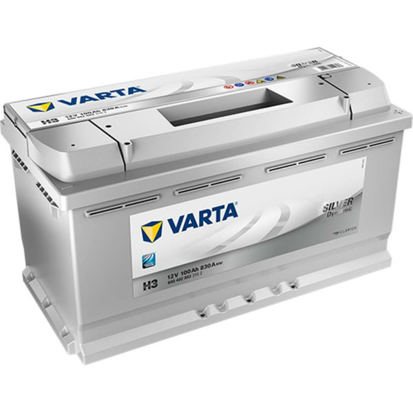 Varta SILVER Dynamic H3 12V 100Ah 830A | Starterbatterie | Akku