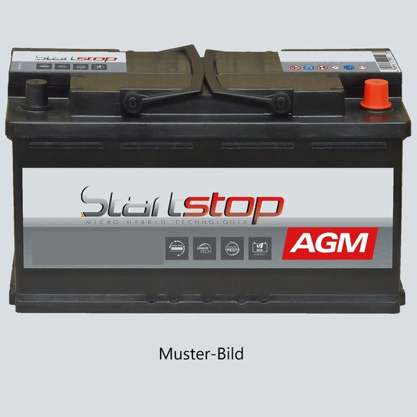 Hochleistungs Start-Stop Batterie AGM 12V 60Ah 680A | Akku