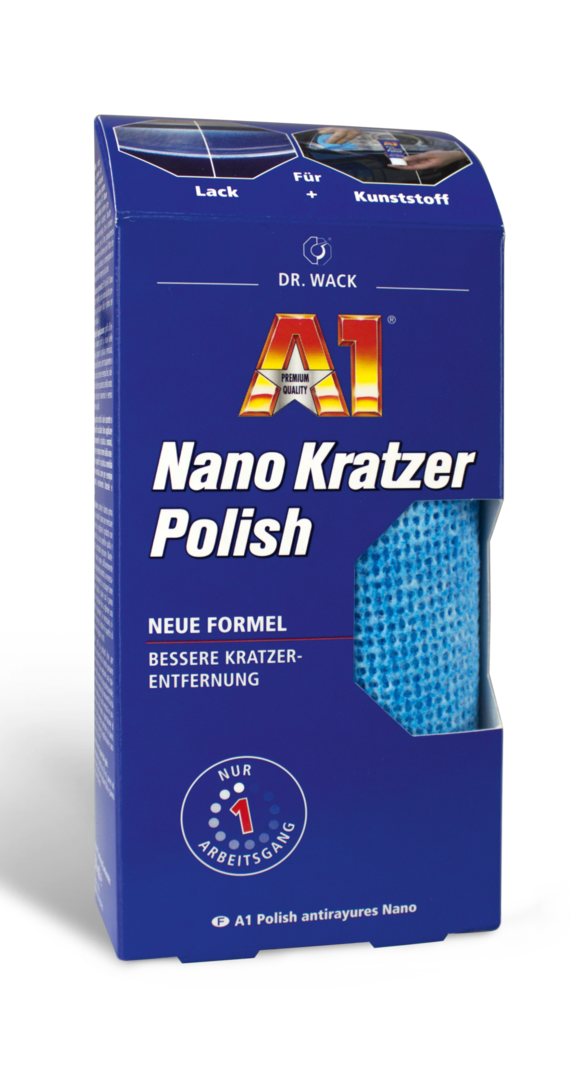 A1 Nano Kratzer Polish - mit Spezialtuch (50 ml)