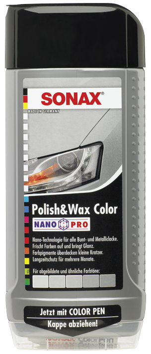 SONAX Polish & Wax Color NanoPro silber/grau (500 ml)