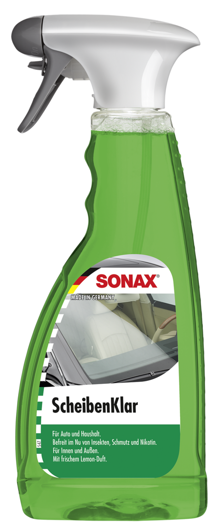 SONAX ScheibenKlar - Schmierfilme beseitigen ohne Phosphat (500 ml)