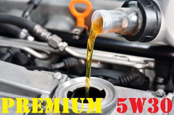 Motorölwechsel inkl. Filter mit 5W30 Premiumöl (bis 4,5L Füllmenge)