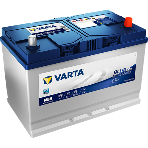 Varta Blue Dynamic EFB JIS Start-Stop Batterie 12V 85Ah 800A | Akku
