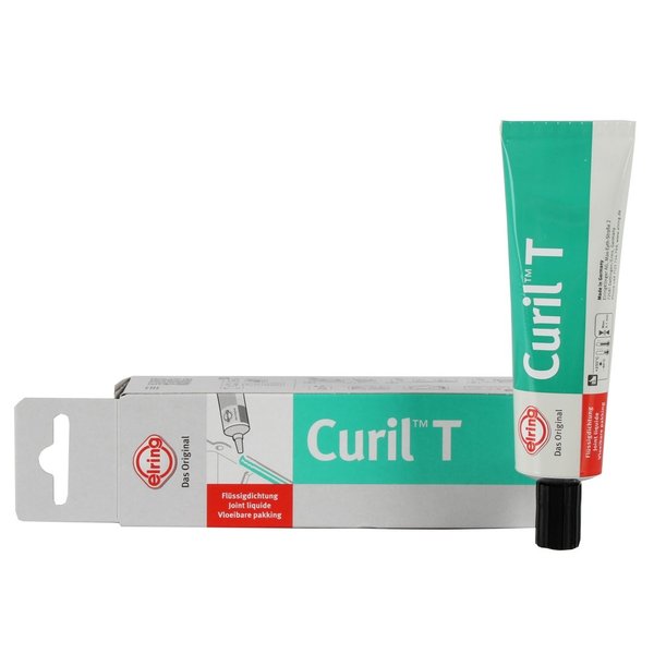 Curil T grün | die nicht aushärtende, hochtemperaturbeständige Universaldichtmasse (60 ml)